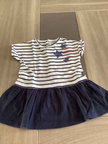 Robe coton 6 mois