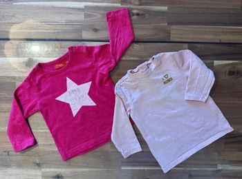 Lot 2 Hauts Tee-shirts Manches Longues 9 Mois