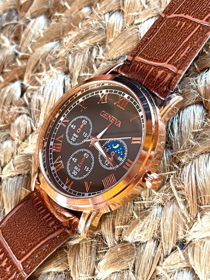 Montre Geneva Quartz élégante - photo numéro 4