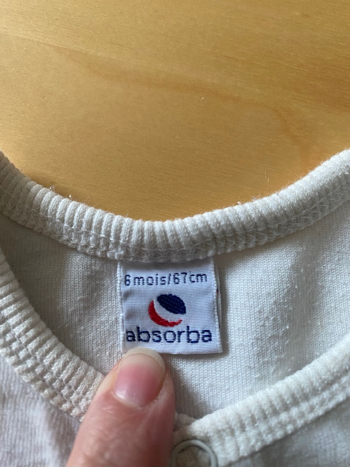 Pyjama Absorba Taille 6 mois - photo numéro 5