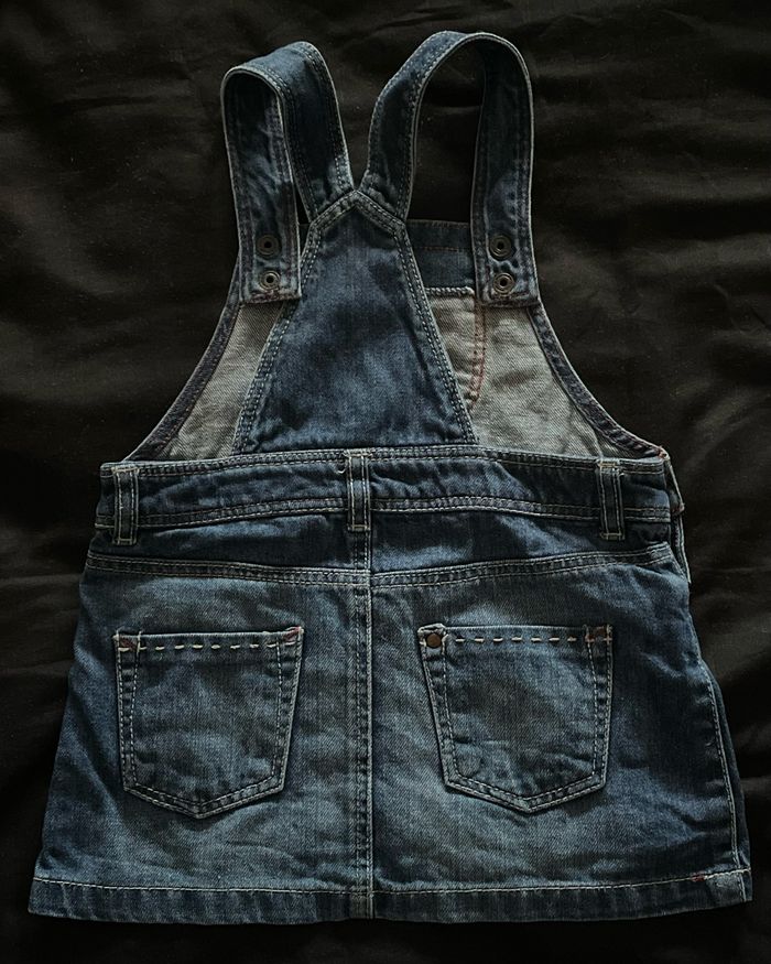 Salopette jupe jeans - photo numéro 2