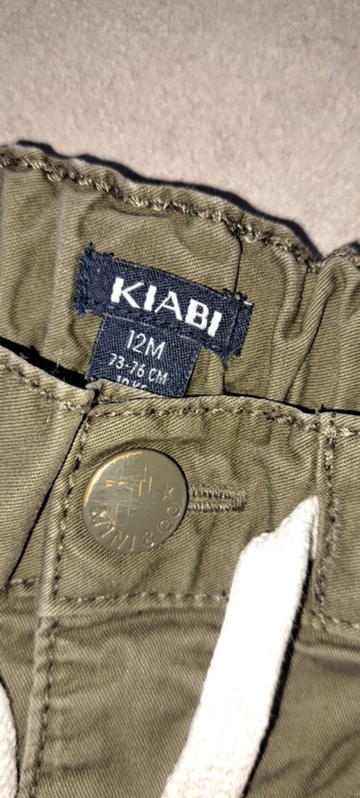 Pantalon kaki Kiabi 12 mois - photo numéro 3