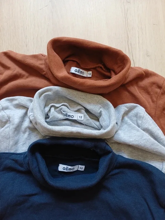 T-shirt col roulé gémo - photo numéro 5