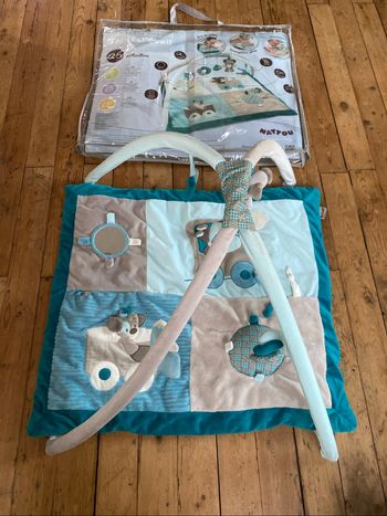 Tapis d'éveil Gaston et Cyril Nattou