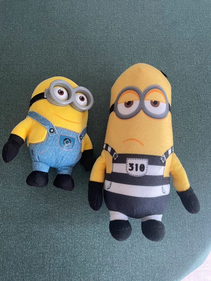 Lot de 2 peluches « Minions»