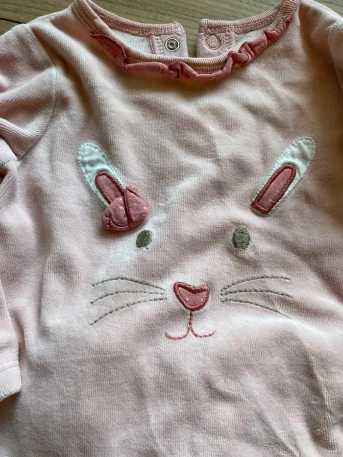 Lot 2 pyjamas 2 pièces bébé fille - photo numéro 2