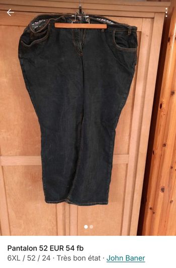 Lot 3 jeans 54