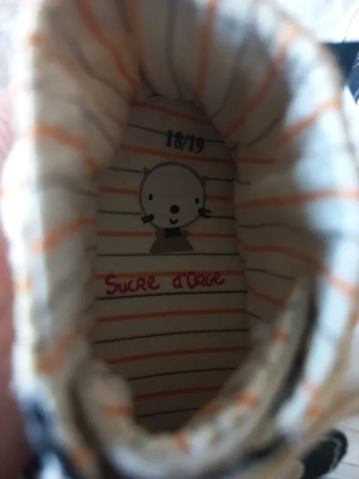 Petit chausson bébé sucre d´orge 18/19 - photo numéro 8