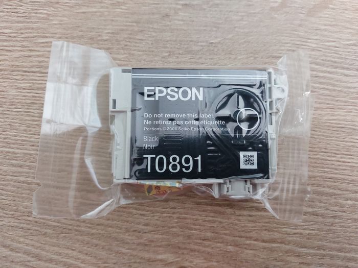 Cartouche d'encre Epson T0891 noir