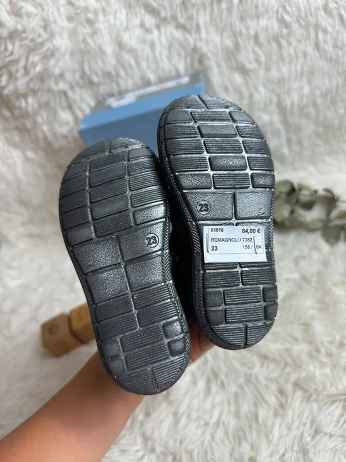 Paire de bottines Franco Romagnoli taille 23 - photo numéro 5