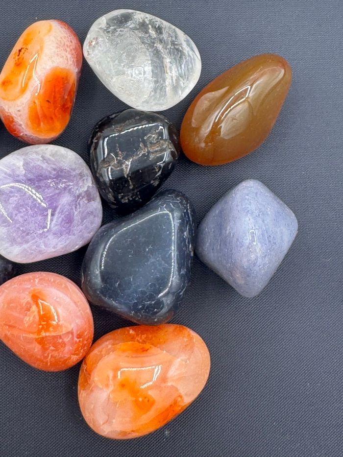 Lot 100 g pierres polies du Brésil - photo numéro 3