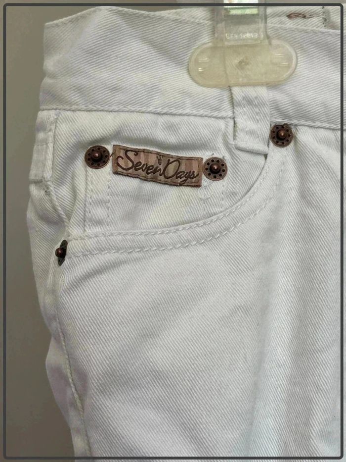 Jeans taille 32 = 12ans marque 7days jobwear - photo numéro 3