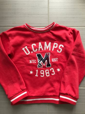 Pull rouge fille gemo