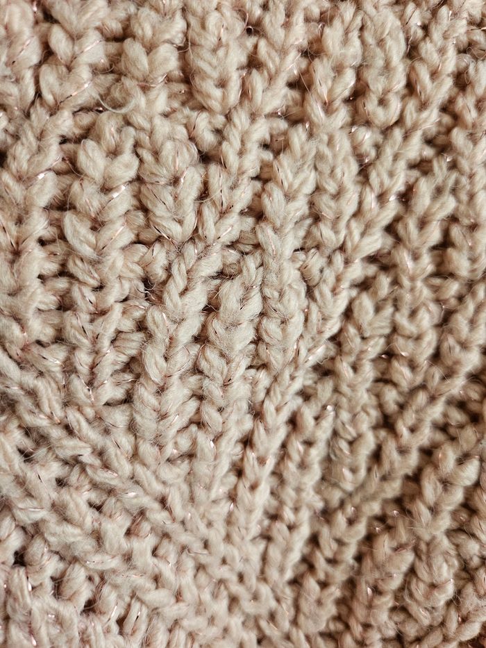 Très beau pull Rose poudré brillant Zamba L/XL - photo numéro 2