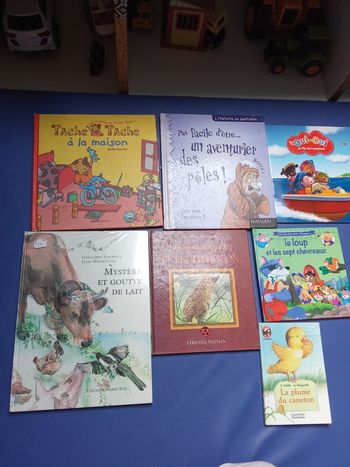 Livres différentes collections dès 4 ans... Histoire enfant, animaux et autre
