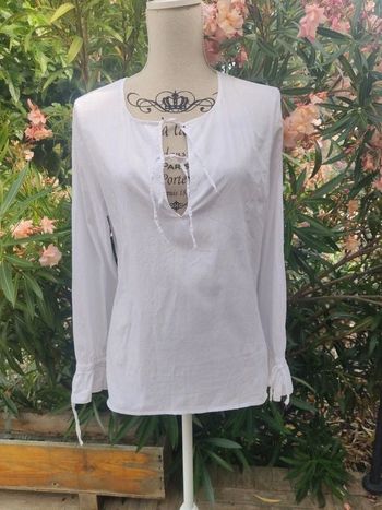 Tunique coton blanche Ikks taille 36