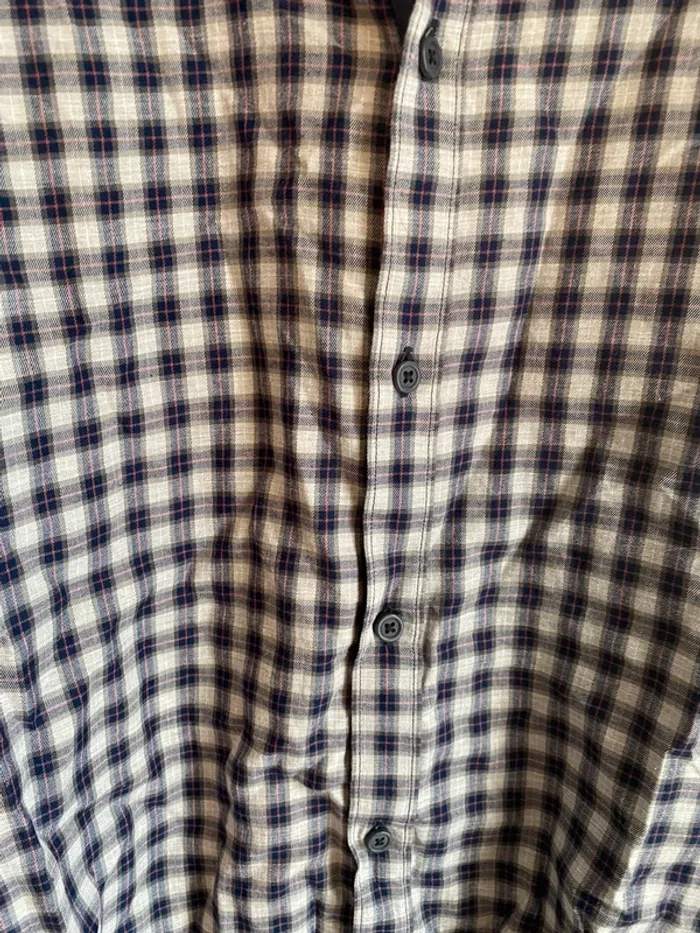 Chemise à carreaux the kooples taille m 38 - photo numéro 4