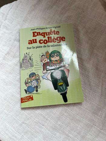 Livre enquête au collège