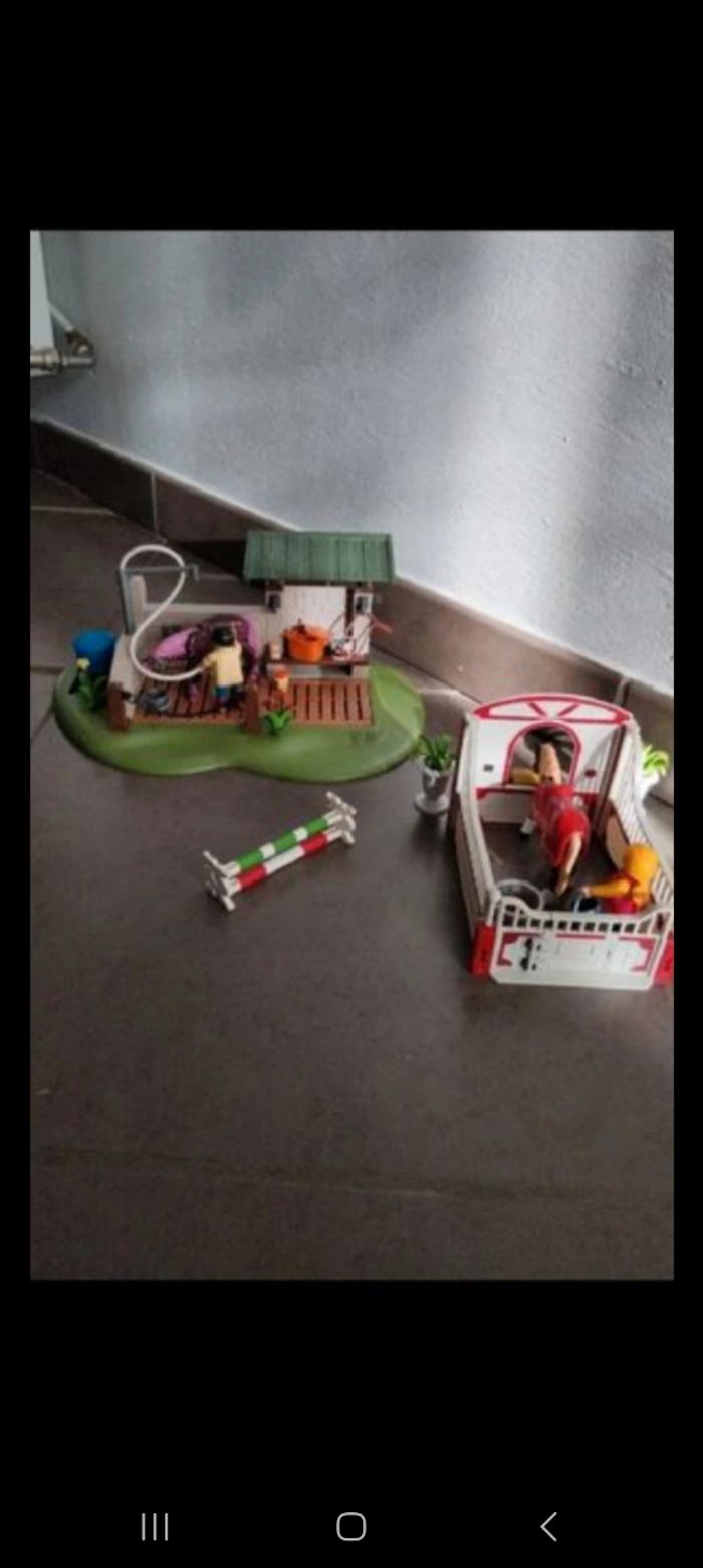 Chateau et écurie Playmobil - photo numéro 6