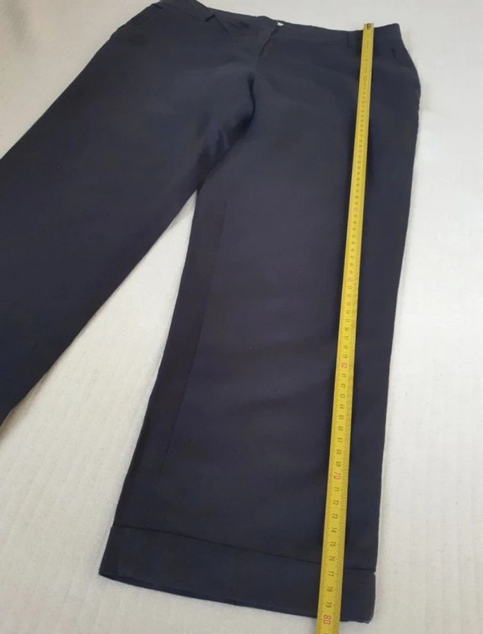 Pantacourt marine Camaïeu - photo numéro 8