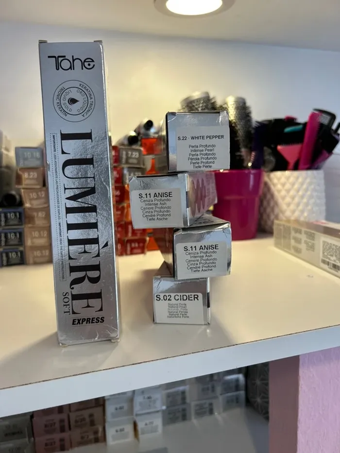 Lot de 4 tubes tahe lumière