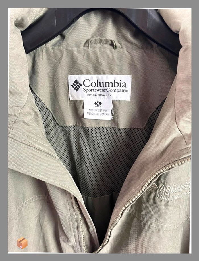 Blouson demi-saison Columbia – Taille XL – Coloris kaki - photo numéro 3