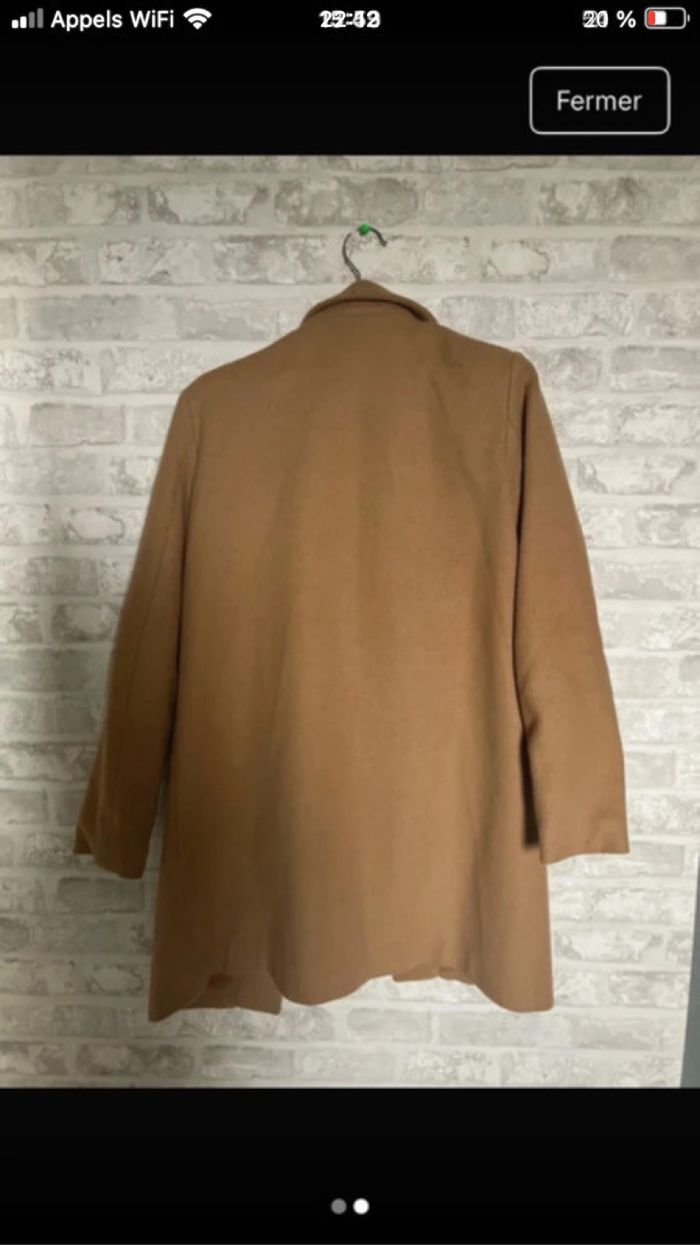 Manteau long beige - photo numéro 2