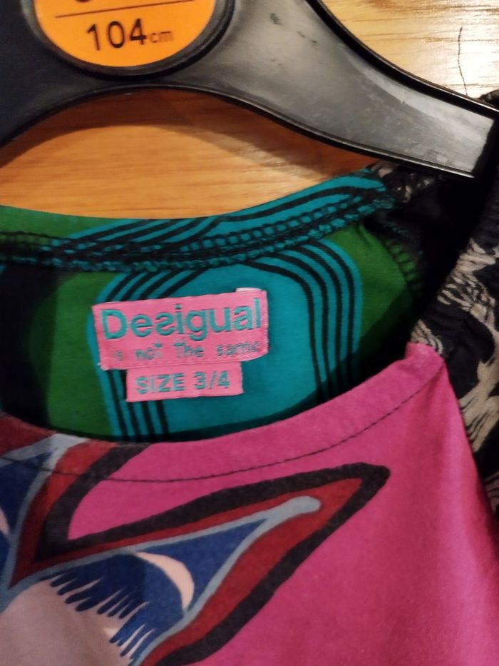 Blouse Desigual t 3/4 ans - photo numéro 2