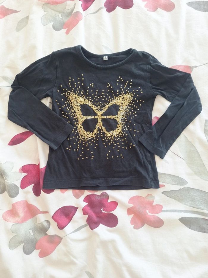 T-shirt manches longues 4 ans