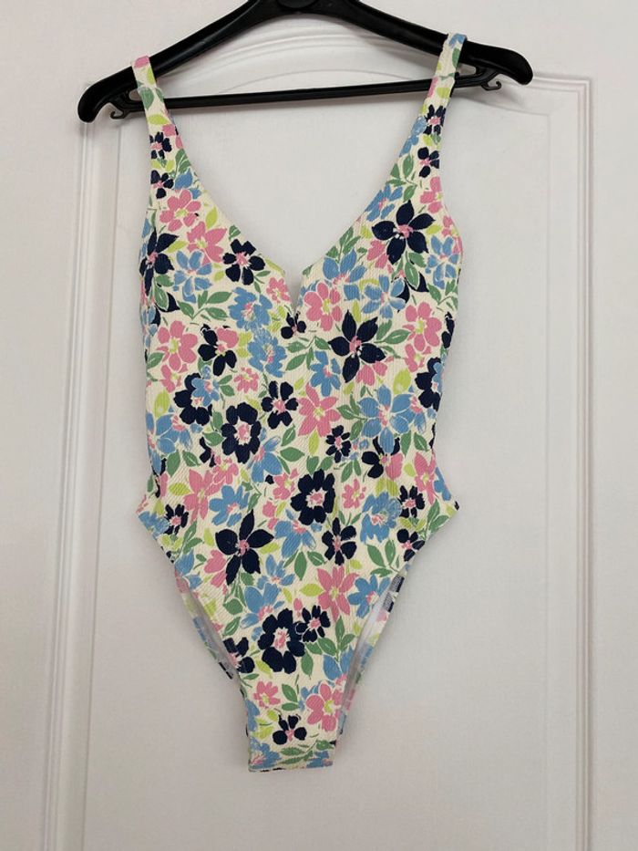Maillot de bain une pièce Roxy S floral multicolores - photo numéro 3