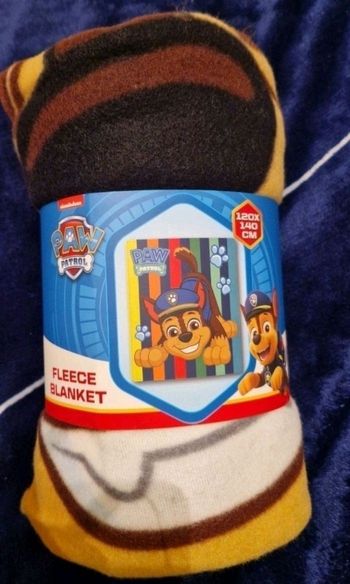 Plaid polaire pat patrouille garçon 120 cm × 140 cm