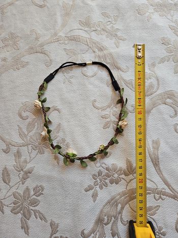 Diadème élastique fleurs