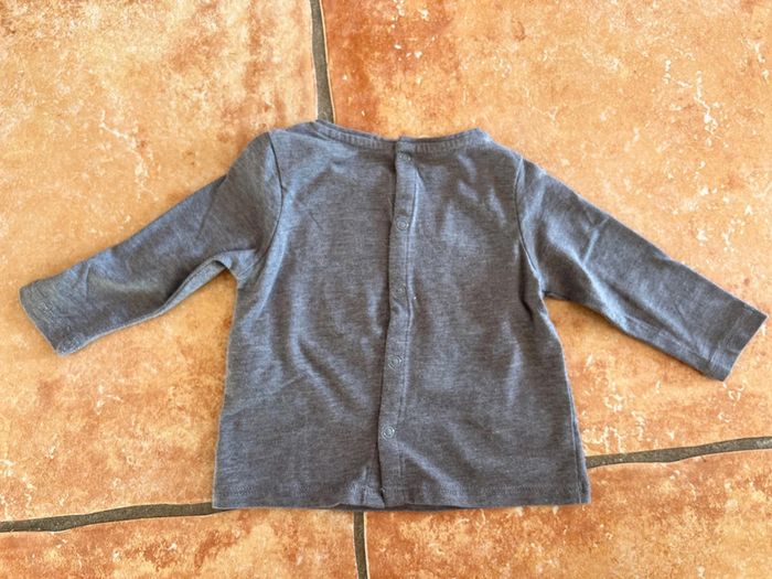 Lot 6 t-shirt manches longues 6mois - photo numéro 11