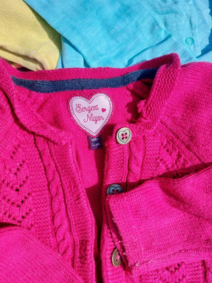 Lot 6 gilets fille - photo numéro 2