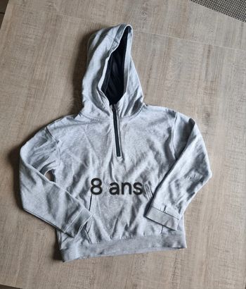 Sweat à capuche 8 ans garçon