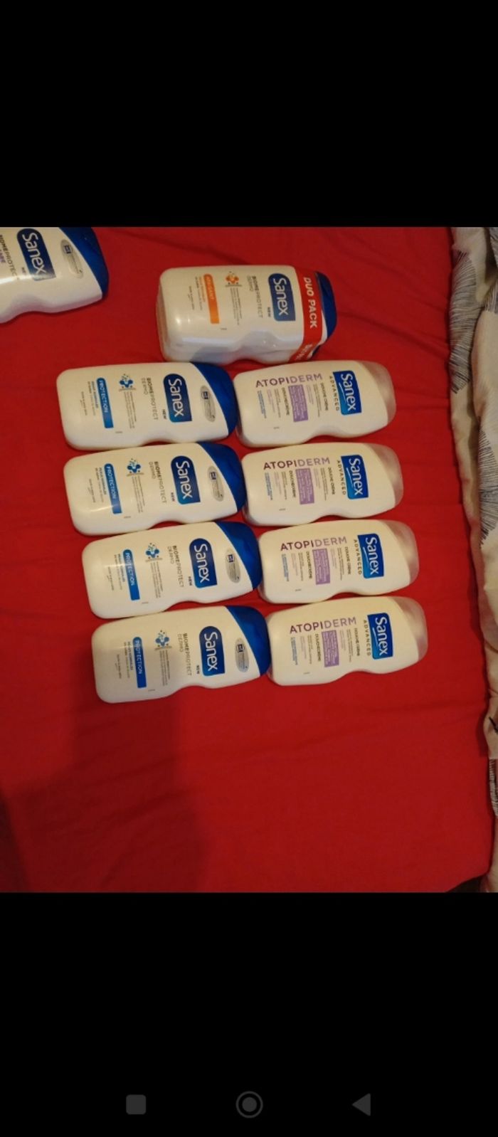 Lot de 10 gels douches sanex à 25€ avec le code 
DEVOIR25
Le lot passe à 17,50€