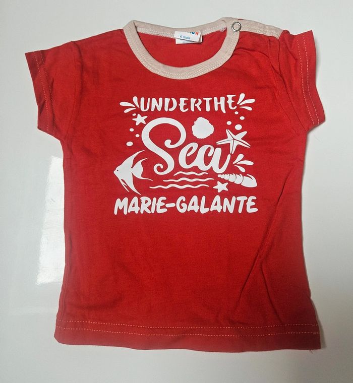 Lot de 3 t-shirts taille 6 mois - photo numéro 6