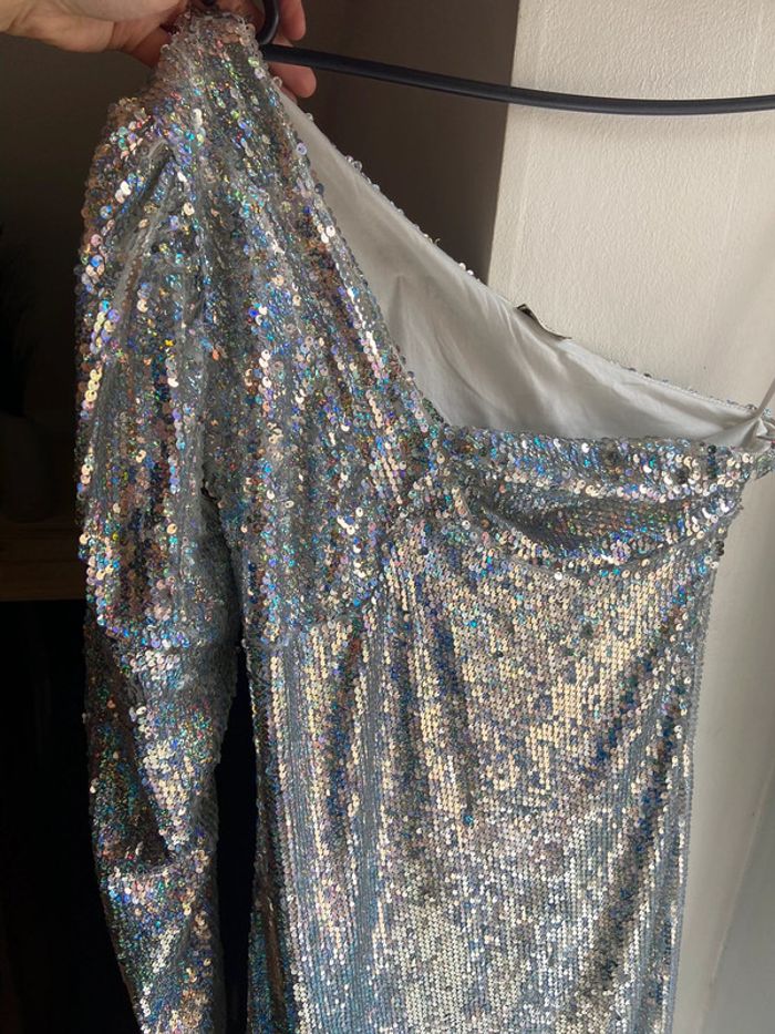 Robe asymétrique à paillettes Pimkie - photo numéro 6