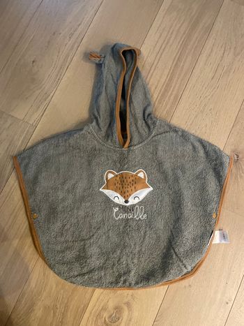 Cape de bain 18/24 mois - petit béguin 