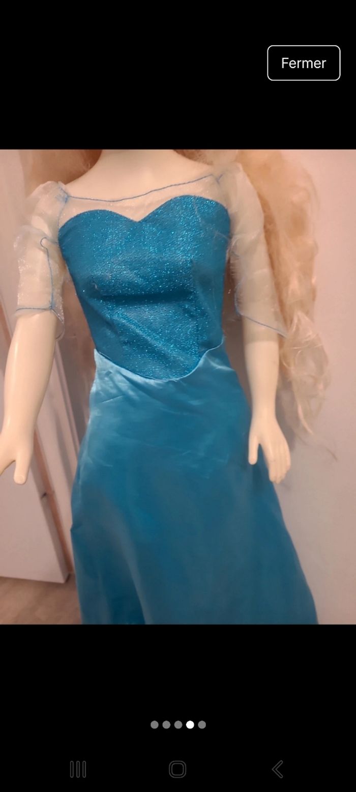 Poupée Elsa 90cm la reine des neiges - photo numéro 4