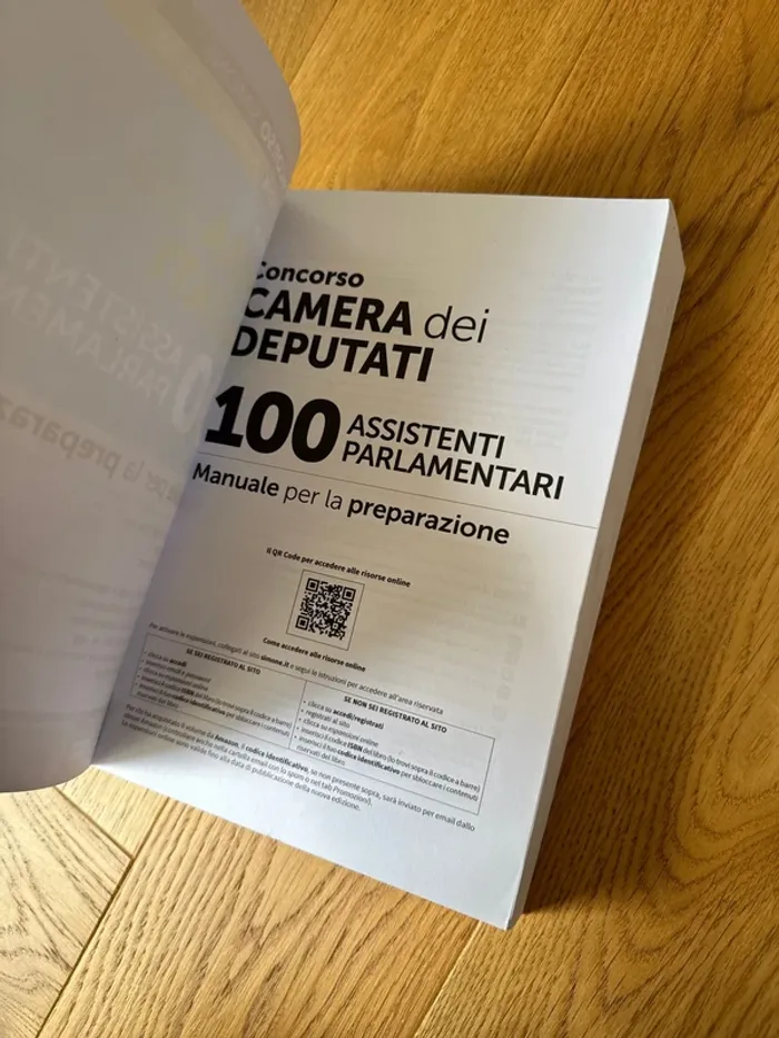 Livre concorso caméra dei députati 100 assistenti parlamentari - photo numéro 4