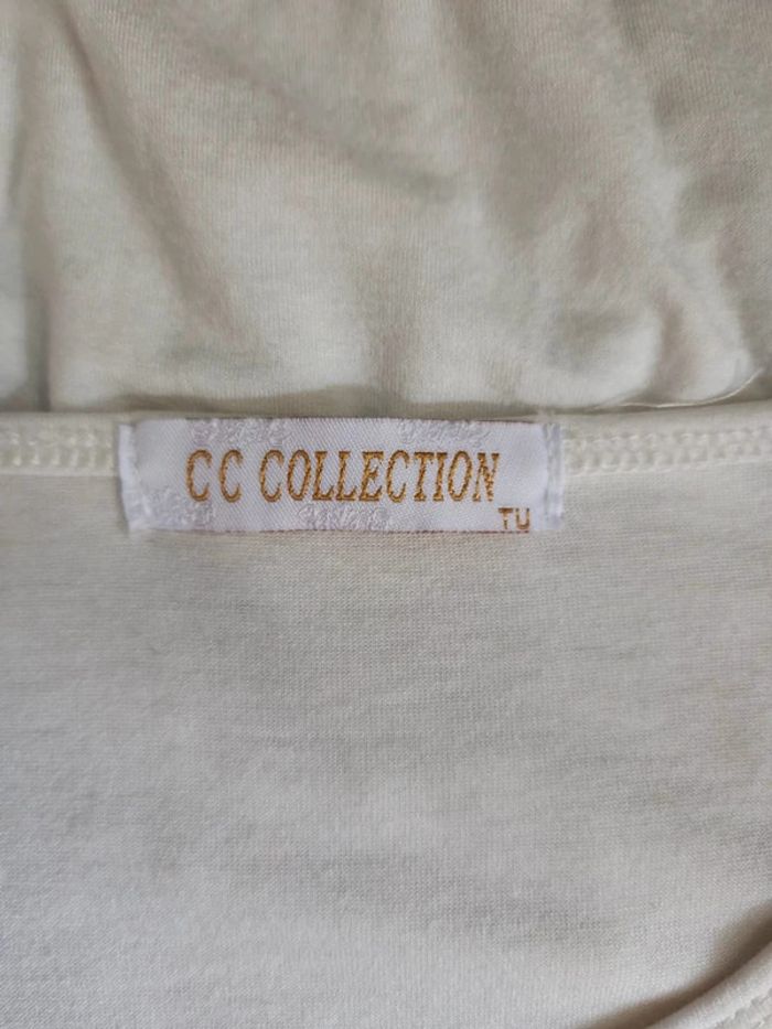 🌸T-shirt MC floral Cc Collection Taille Unique 🌸 - photo numéro 6