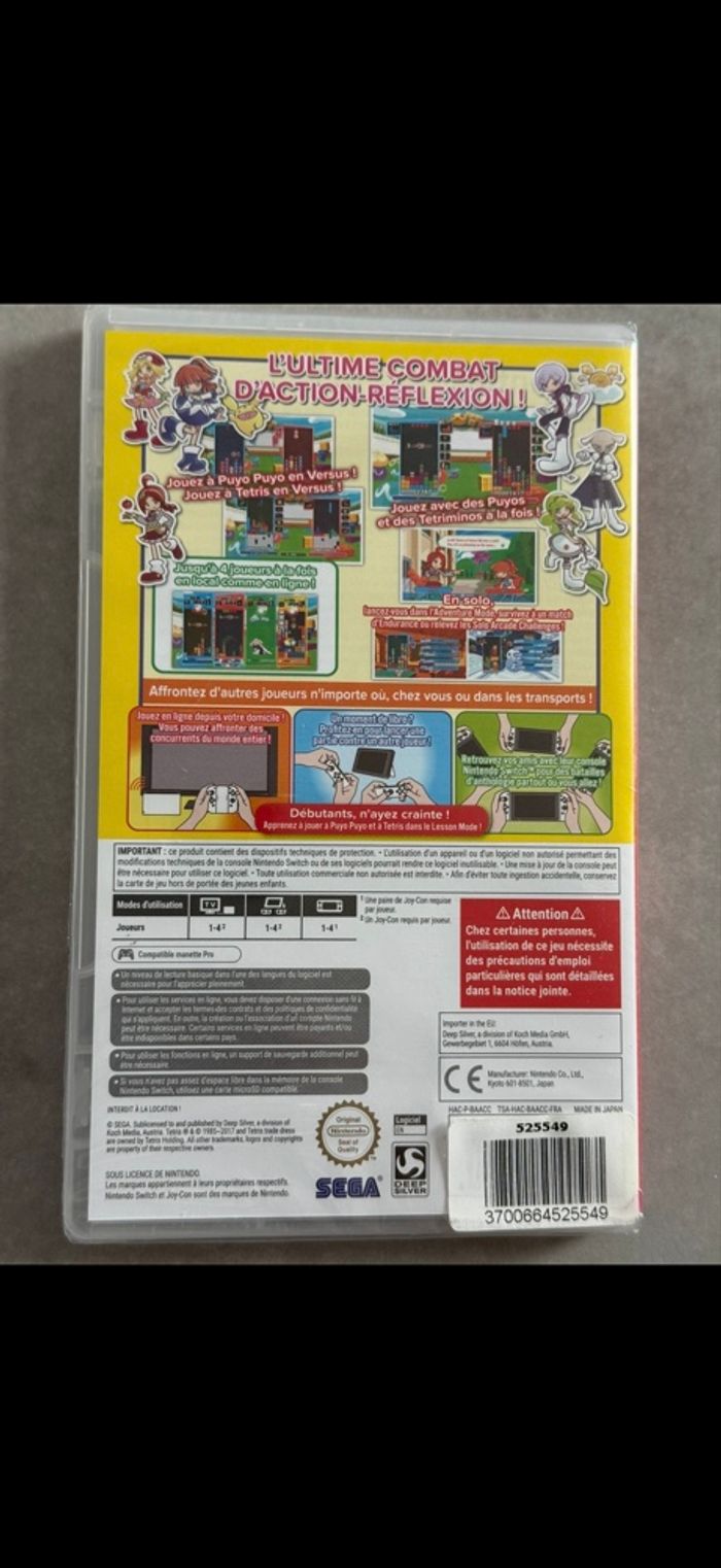 Jeu Switch Puyopuyo Tetris - photo numéro 7