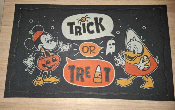 Tapis mickey haloween disney