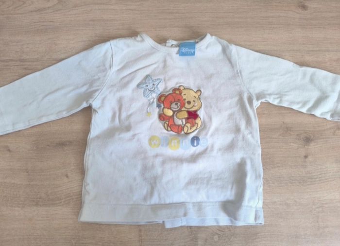Tee-shirt manches longues Winnie l'ourson - photo numéro 2