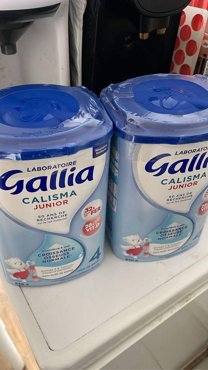 Lait gallia Calisma