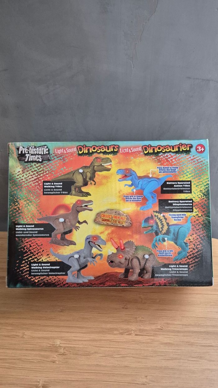 Dinosaure sonore T-rex Pré Historic Times - photo numéro 2