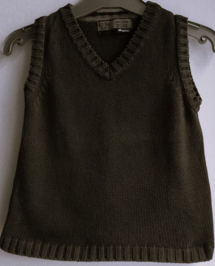 Pull sans manches T 2/3 ans "Skhuaban"