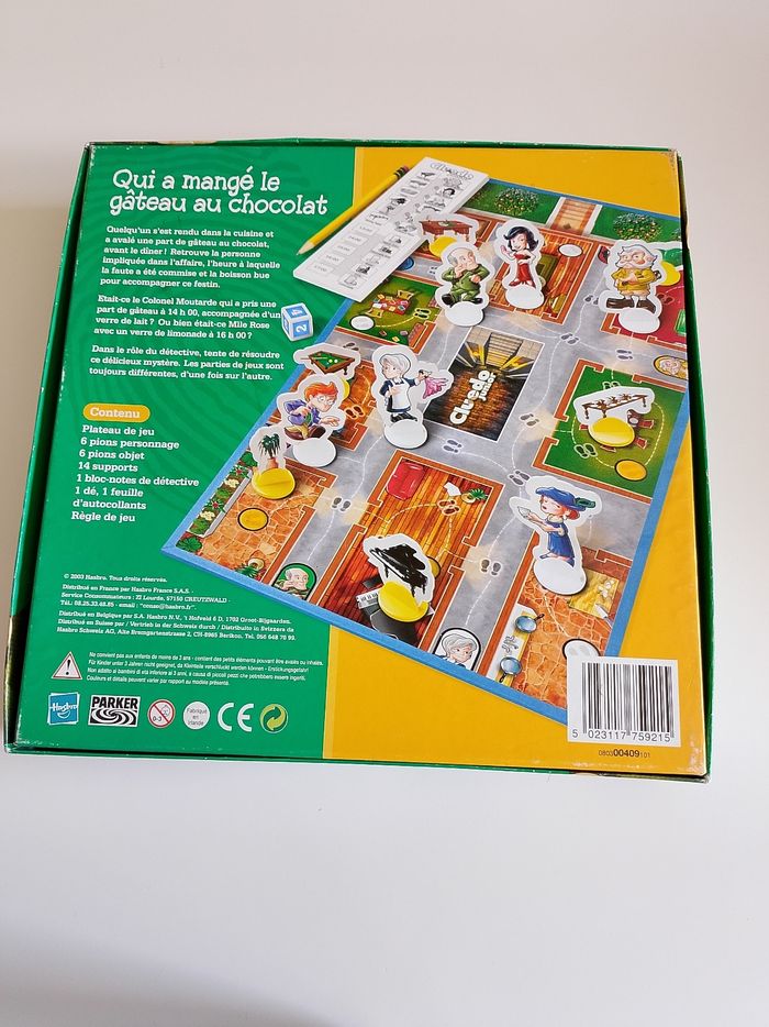 Cluedo junior parker complet - photo numéro 2