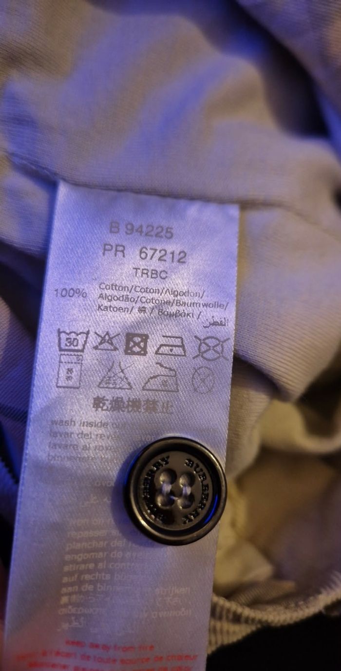 Ensemble Burberry enfant authentique - Taille 6 mois - Vintage - Neuf - photo numéro 9